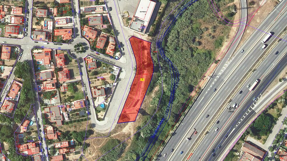 Terreno en Rubí, Barcelona en venta - Plano de solar - Imagen 2 de 2