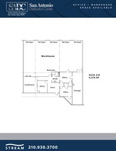 3453 IH-35 N, San Antonio, TX en alquiler Plano de la planta- Imagen 1 de 1