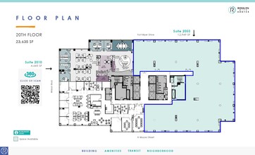 1700 N Moore St, Arlington, VA en alquiler Plano de la planta- Imagen 1 de 1