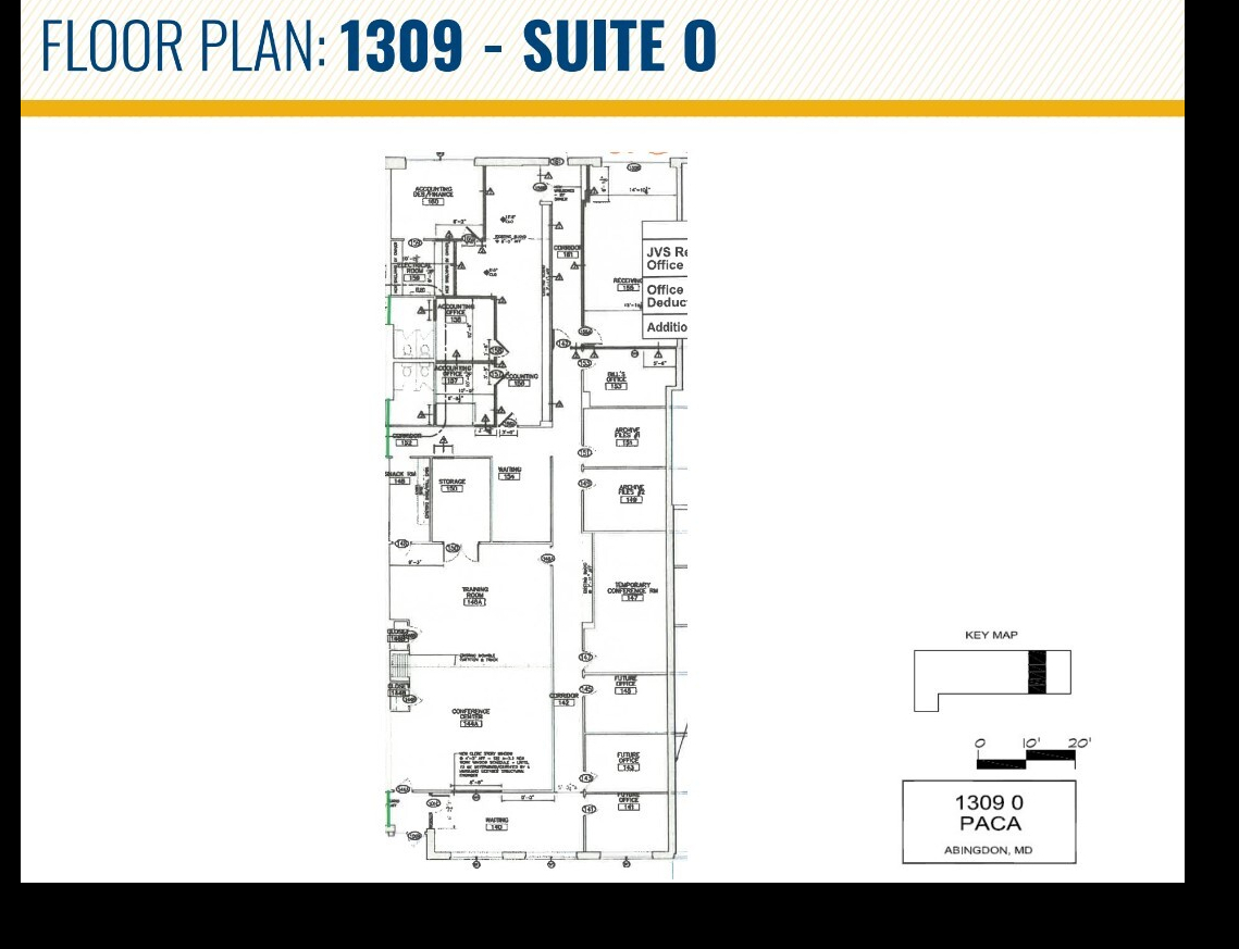 1301 Continental Dr, Abingdon, MD en alquiler Plano de la planta- Imagen 1 de 1