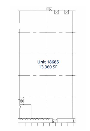 18665-18753 Sheldon Rd, Middleburg Heights, OH en alquiler Plano de la planta- Imagen 1 de 1