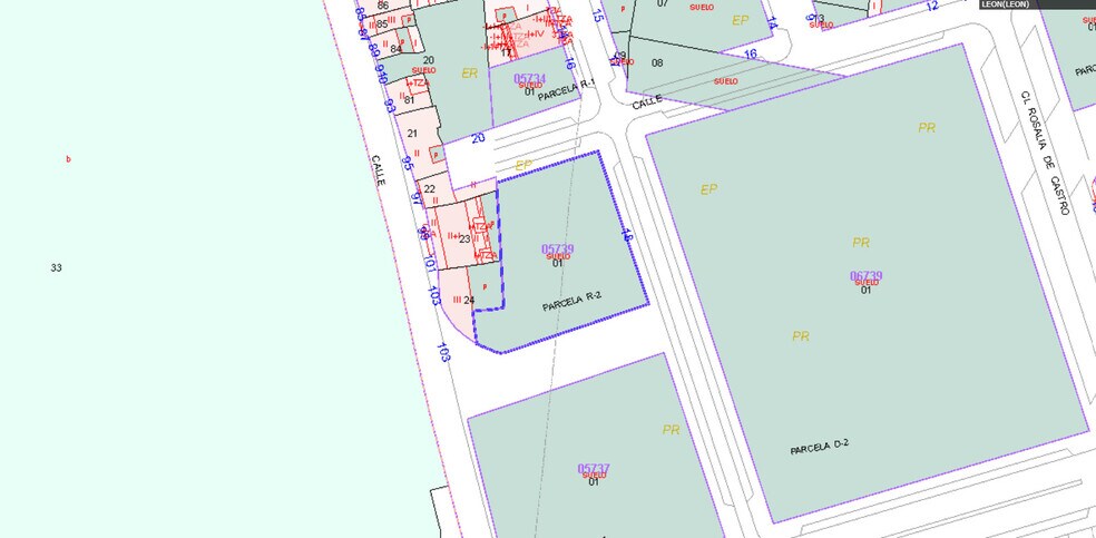 Calle Villarreal, Parcela R2, León, León en venta - Plano de la planta - Imagen 2 de 14