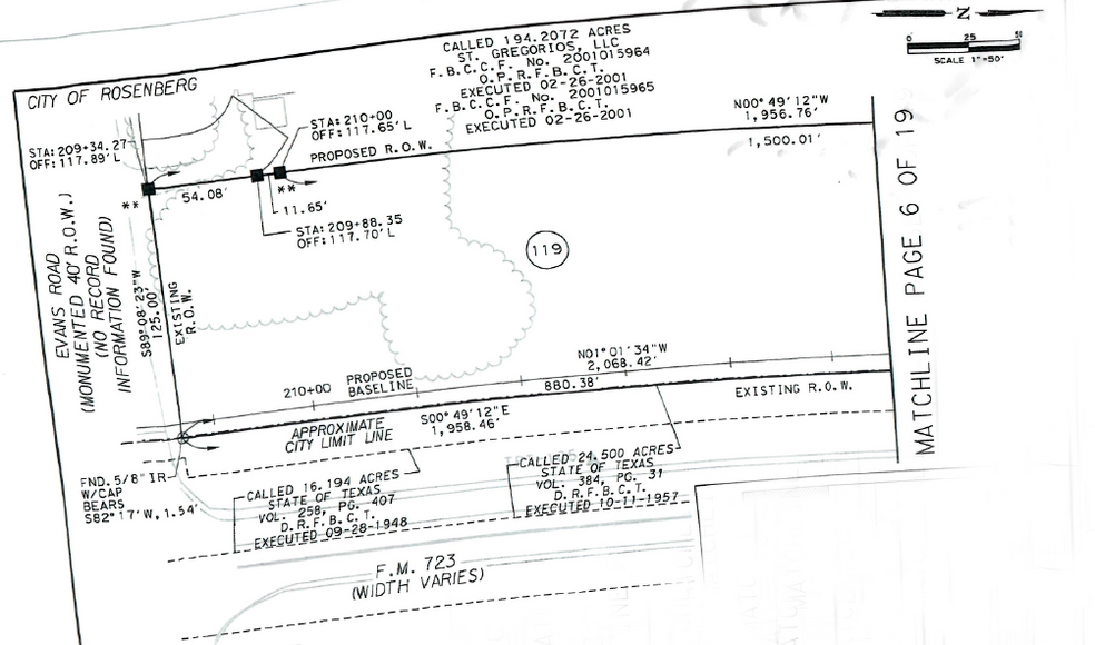 2735 Fm 723 Rd, Rosenberg, TX en venta - Plano de solar - Imagen 2 de 10