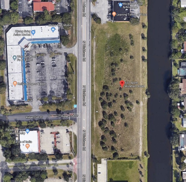 551 N Wickham Rd, Melbourne, FL en alquiler - Vista aérea - Imagen 2 de 10