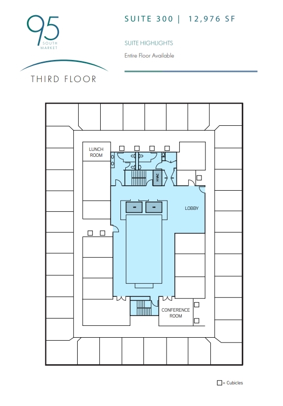 95 S Market St, San Jose, CA en alquiler Plano de la planta- Imagen 1 de 1