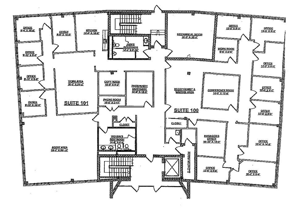 1055 E Baltimore Pike, Media, PA en venta Plano de la planta- Imagen 1 de 1