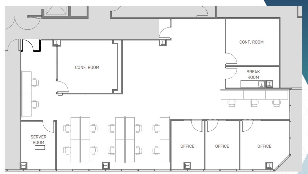 1731 Technology Dr, San Jose, CA en alquiler Plano de la planta- Imagen 1 de 1