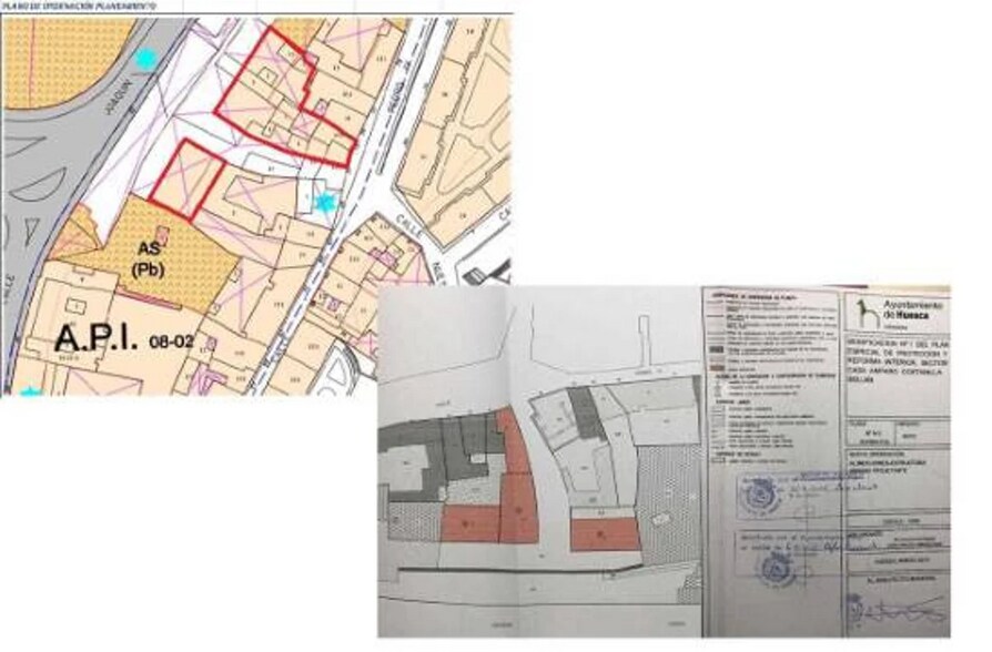 69 Calle del Coso Alto, Huesca, Huesca en venta - Plano de solar - Imagen 3 de 3