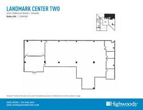 225 E Robinson St, Orlando, FL en alquiler Plano de la planta- Imagen 1 de 1