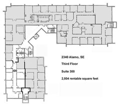 2340 Alamo Ave SE, Albuquerque, NM en alquiler Plano de la planta- Imagen 1 de 1