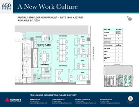 650 Fifth Ave, New York, NY en alquiler Plano de la planta- Imagen 2 de 2