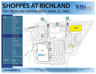 Más detalles para 3533-3605 Richland Ave W, Aiken, SC - Locales en alquiler