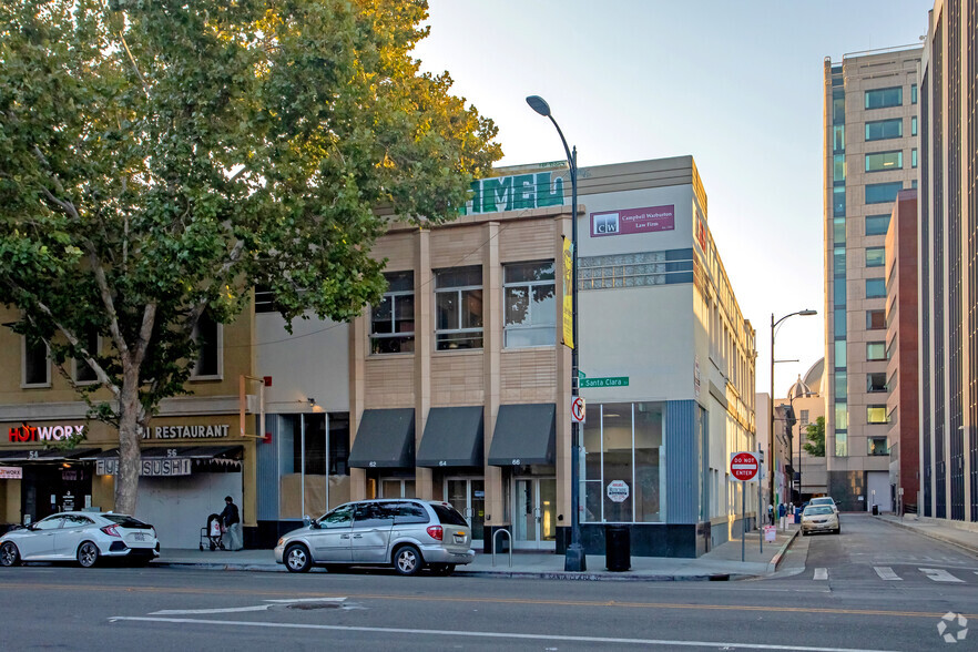 62-66 W Santa Clara St, San Jose, CA en alquiler - Foto del edificio - Imagen 1 de 5