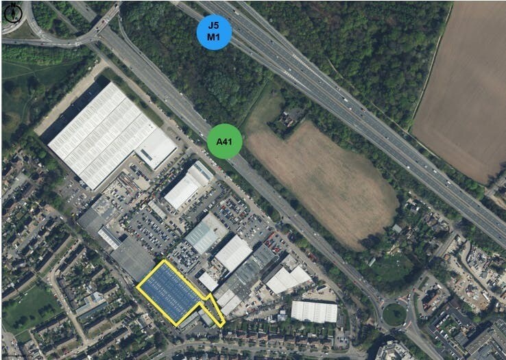 459 Park Av, Bushey en alquiler - Plano de la planta - Imagen 2 de 9
