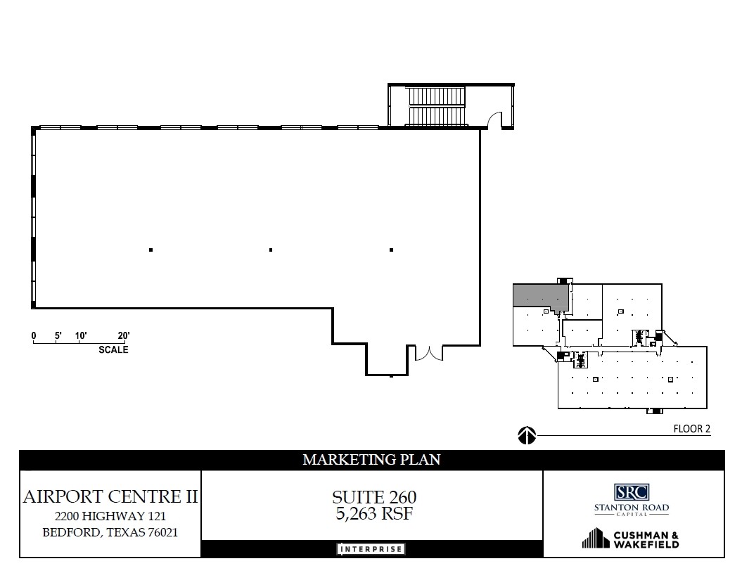 2200 Highway 121, Bedford, TX en alquiler Plano de la planta- Imagen 1 de 2