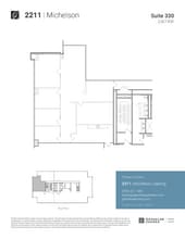 18301 Von Karman Ave, Irvine, CA en alquiler Plano de la planta- Imagen 1 de 7