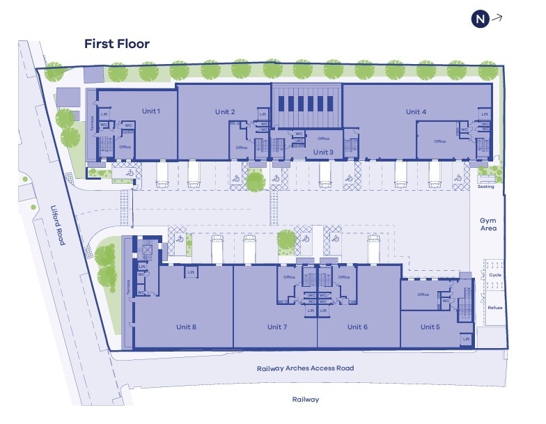 Lilford Rd, London en alquiler Plano de la planta- Imagen 1 de 1