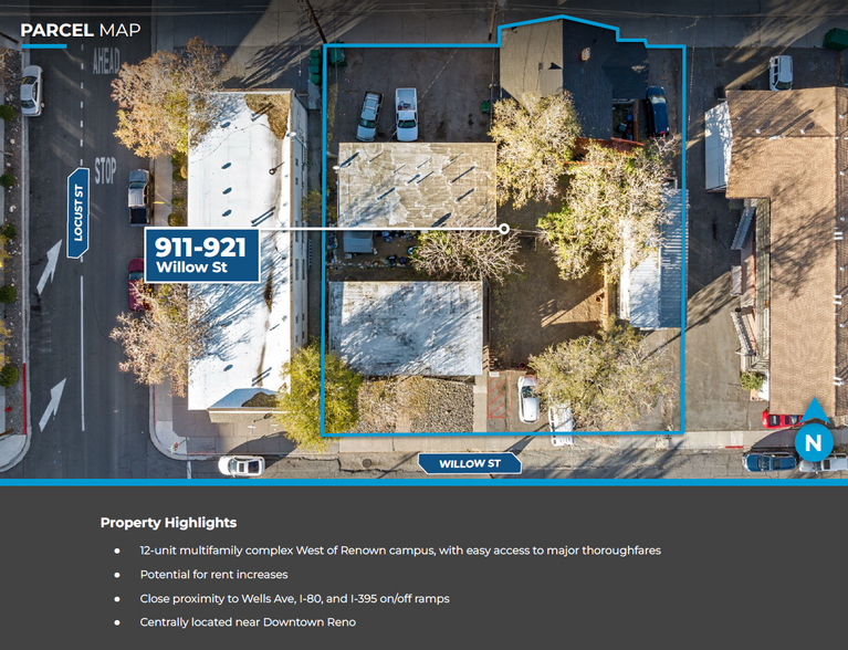 911-921 Willow St, Reno, NV en venta - Foto del edificio - Imagen 3 de 6