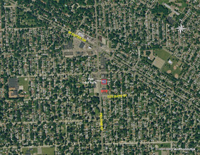 4007-4019 Pelham Rd, Dearborn Heights, MI - VISTA AÉREA  vista de mapa - Image1