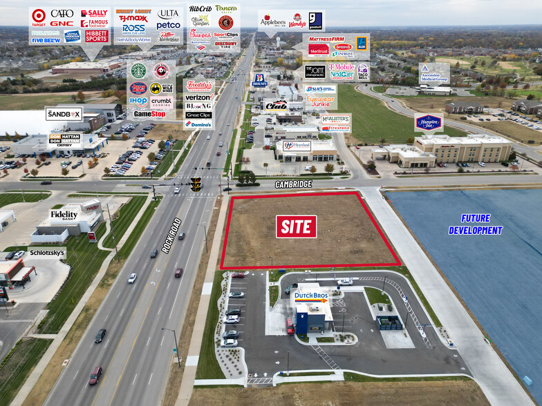 Derby Rock Rd. & Cambridge St. NW/c, Derby, KS en venta - Foto del edificio - Imagen 1 de 3