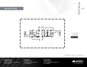 650 Town Center Dr, Costa Mesa, CA en alquiler Plano de la planta- Imagen 1 de 1