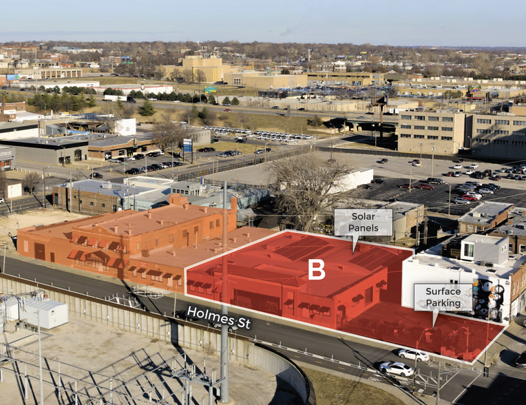 1825 Holmes St, Kansas City, MO en alquiler - Foto del edificio - Imagen 1 de 2