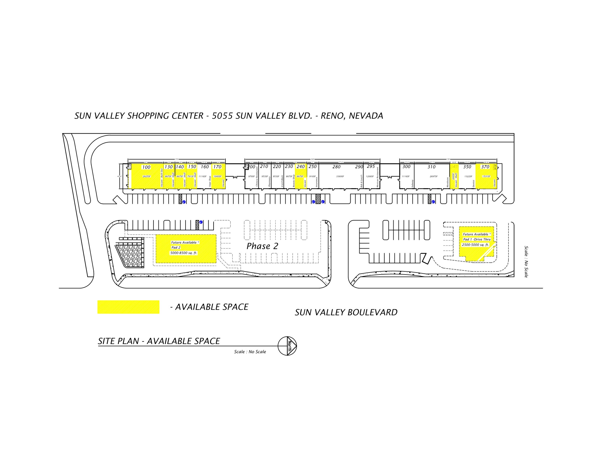 5055 Sun Valley Blvd, Sun Valley, NV en alquiler Plano del sitio- Imagen 1 de 2