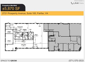 2701 Prosperity Ave, Merrifield, VA en alquiler Plano de la planta- Imagen 2 de 2