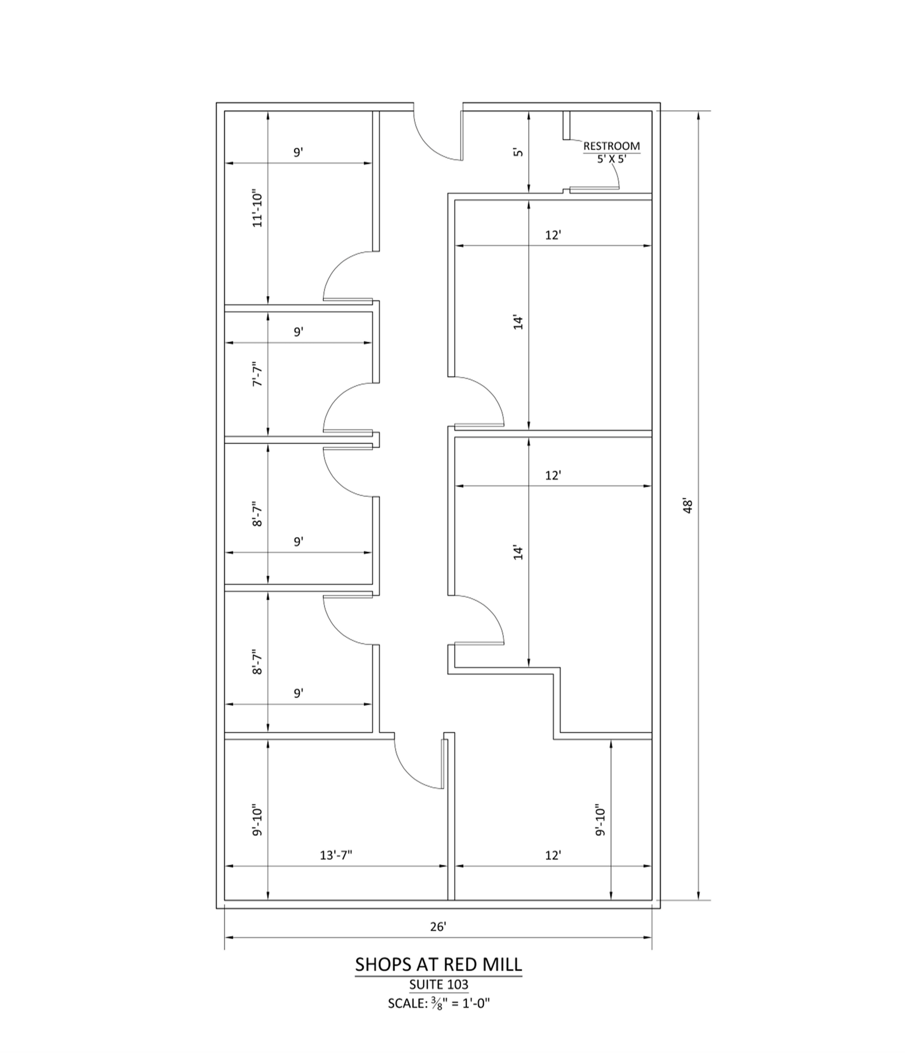 1450 Kirkwood Hwy, Newark, DE en alquiler Plano de la planta- Imagen 1 de 1