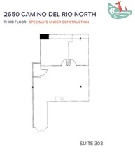 2650 Camino del Rio N, San Diego, CA en alquiler Plano de la planta- Imagen 1 de 1