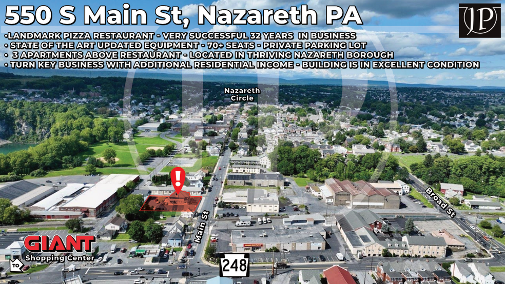 550 S Main St, Nazareth, PA en venta - Foto del edificio - Imagen 1 de 72