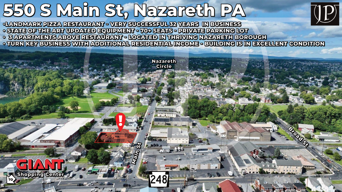 550 S Main St, Nazareth, PA en venta Foto del edificio- Imagen 1 de 73