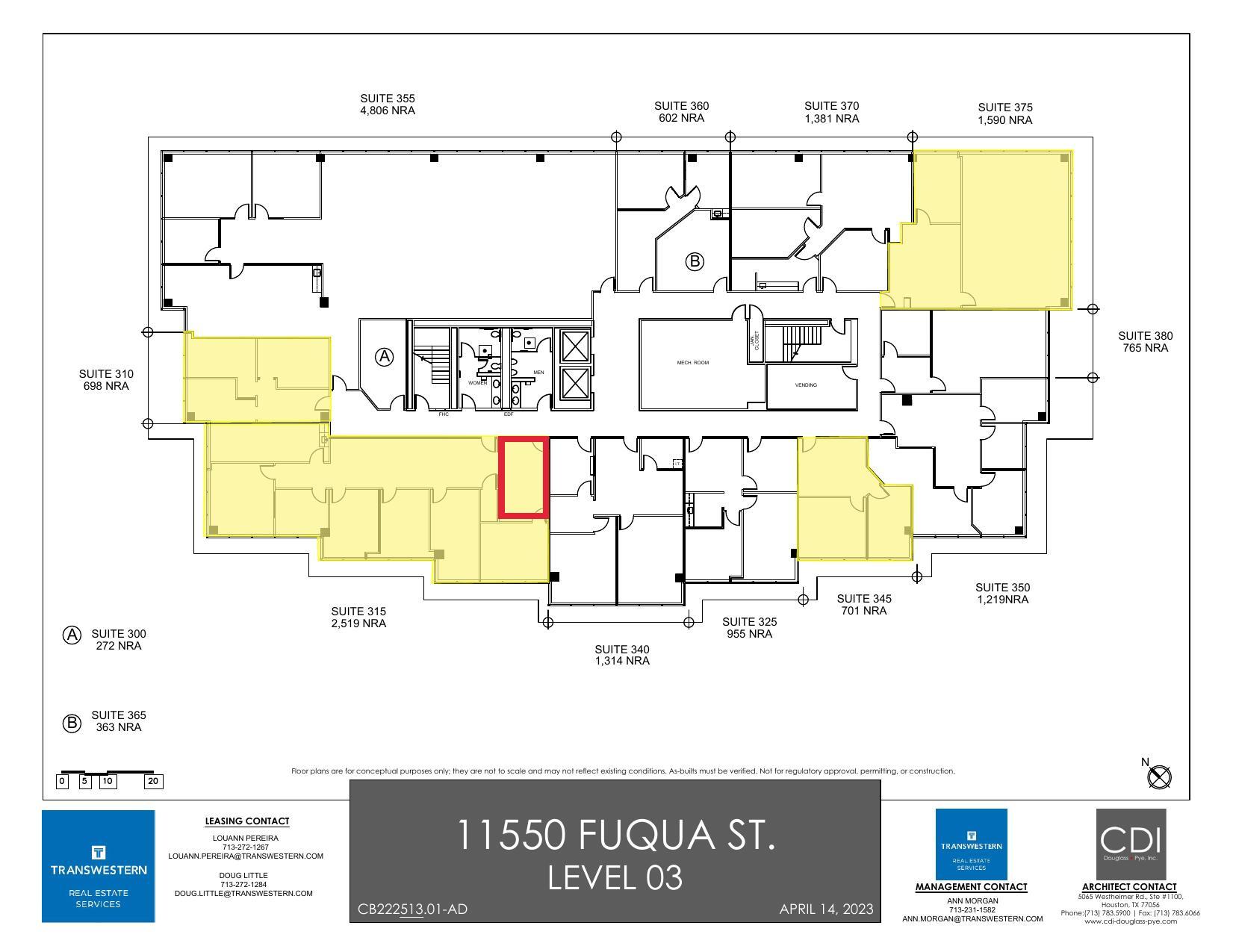 11550 Fuqua St, Houston, TX en alquiler Plano de la planta- Imagen 1 de 1