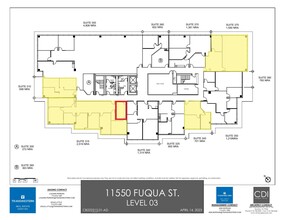 11550 Fuqua St, Houston, TX en alquiler Plano de la planta- Imagen 1 de 1