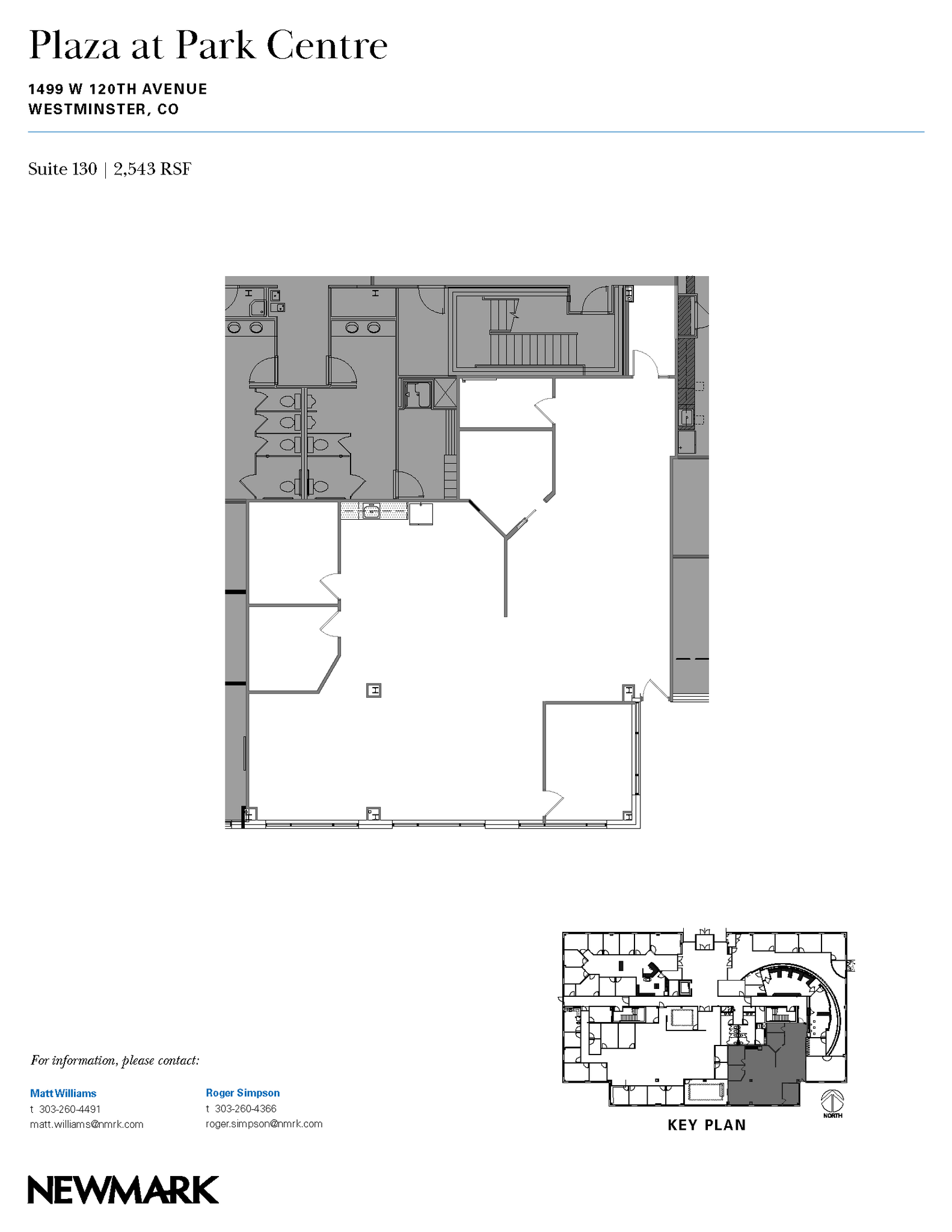 1499 W 120th Ave, Westminster, CO en alquiler Plano de la planta- Imagen 1 de 2