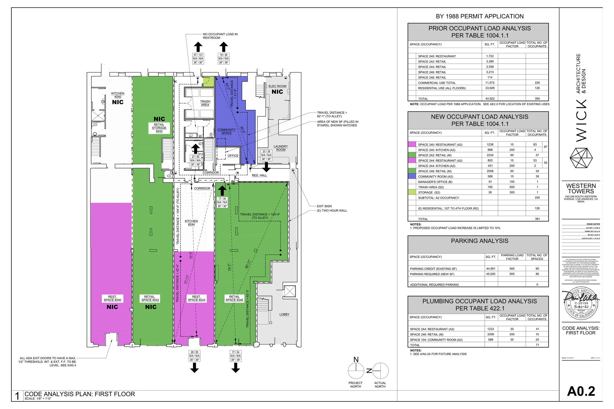 240-248 S Western Ave, Los Angeles, CA en alquiler Plano del sitio- Imagen 1 de 3