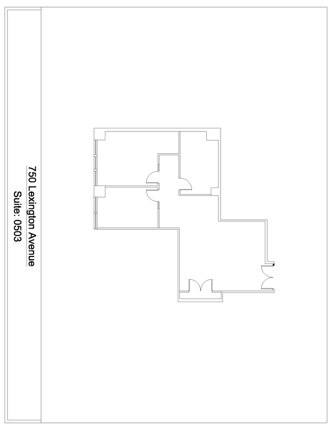 750 Lexington Ave, New York, NY en alquiler Plano de la planta- Imagen 1 de 2