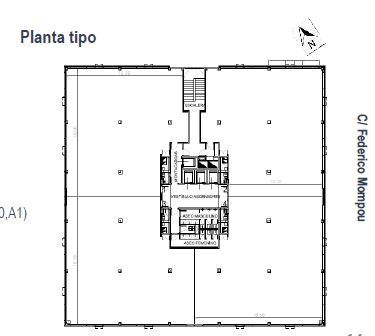 Calle Federico Mompou, 5, Madrid, Madrid en alquiler Plano de la planta- Imagen 1 de 1