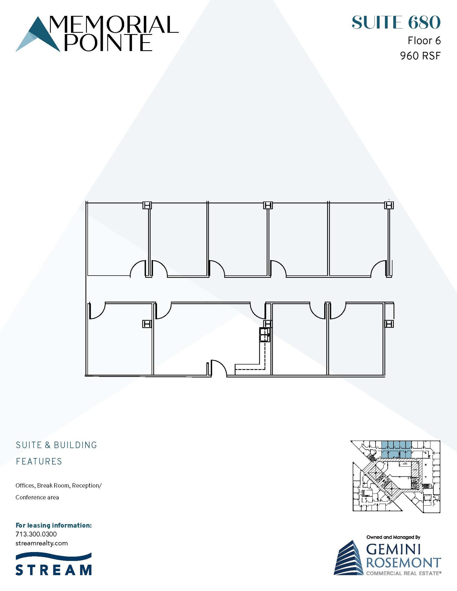 11767 Katy Fwy, Houston, TX en alquiler Plano de la planta- Imagen 1 de 1