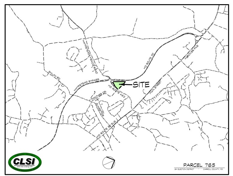 Route 30, Hampstead, MD en venta - Plano de solar - Imagen 3 de 4