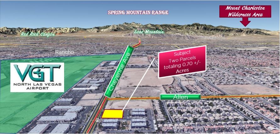 Cheyenne and Allen 0.70 +/- Acres cartera de 2 inmuebles en venta en LoopNet.es - Otros - Imagen 2 de 9