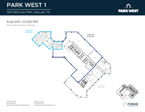 1501-1507 Lyndon B Johnson Fwy, Dallas, TX en alquiler Plano de la planta- Imagen 1 de 1