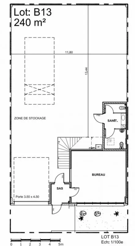 Naves en Gellainville en alquiler Plano del sitio- Imagen 1 de 3