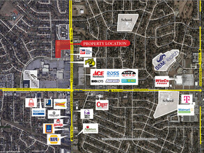 351 N Air Depot Blvd, Midwest City, OK - vista aérea  vista de mapa - Image1