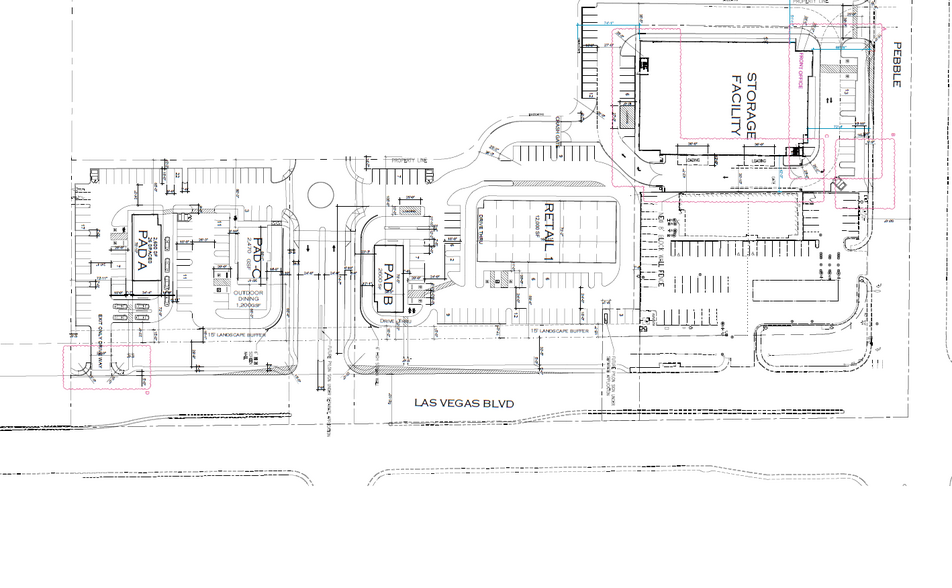 W Pebble Rd, Las Vegas, NV en alquiler - Plano del sitio - Imagen 2 de 4