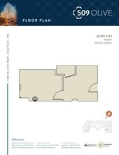 509 Olive Way, Seattle, WA en alquiler Plano de la planta- Imagen 1 de 2