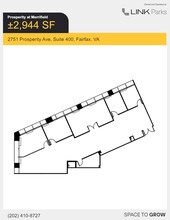 2701 Prosperity Ave, Merrifield, VA en alquiler Plano de la planta- Imagen 2 de 2