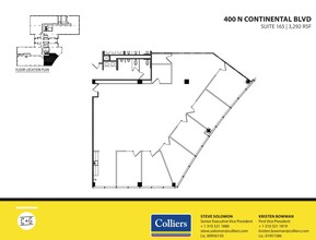 300 Continental Blvd, El Segundo, CA en alquiler Plano de la planta- Imagen 1 de 1