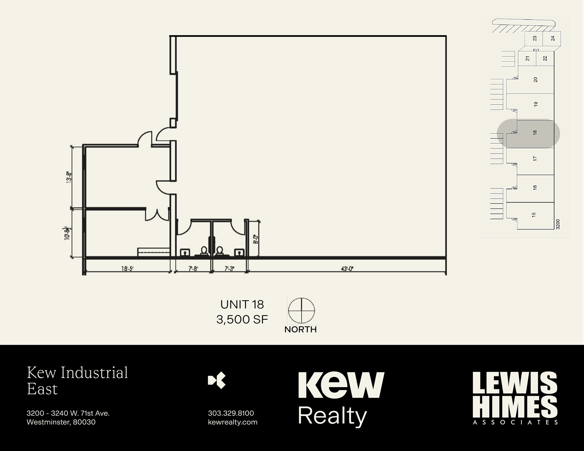 3240 W 71st Ave, Westminster, CO en alquiler Plano del sitio- Imagen 1 de 1