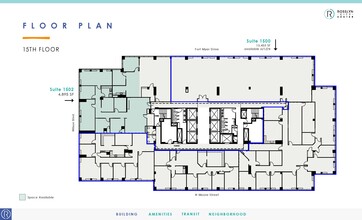 1700 N Moore St, Arlington, VA en alquiler Plano de la planta- Imagen 1 de 1